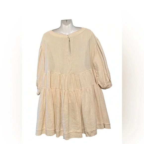 Dress Up Muslin Tiered Tunic Top - Picture 5 of 10